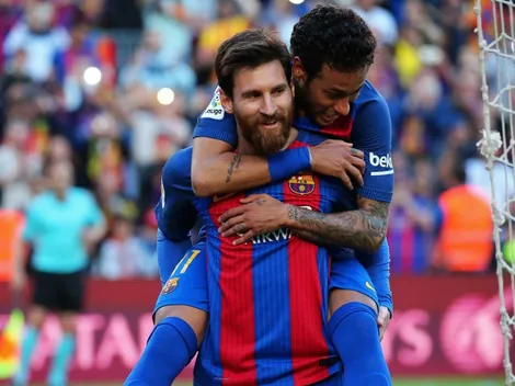 Aseguran que Messi llamó a Neymar para llevárselo al City