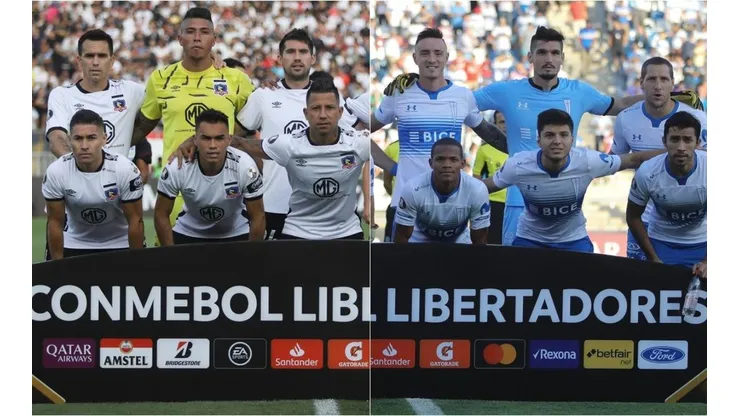 Colo Colo y la UC en Copa Libertadores.