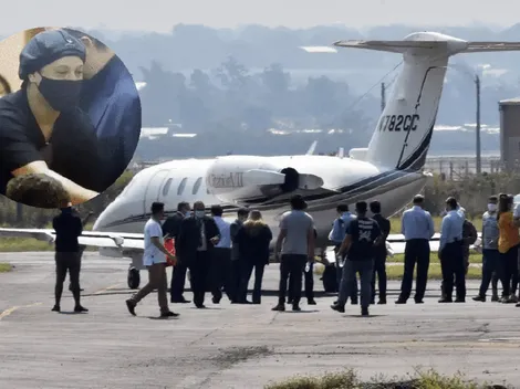 Ronaldinho ya no sufre: Avión privado lo llevó hasta Brasil