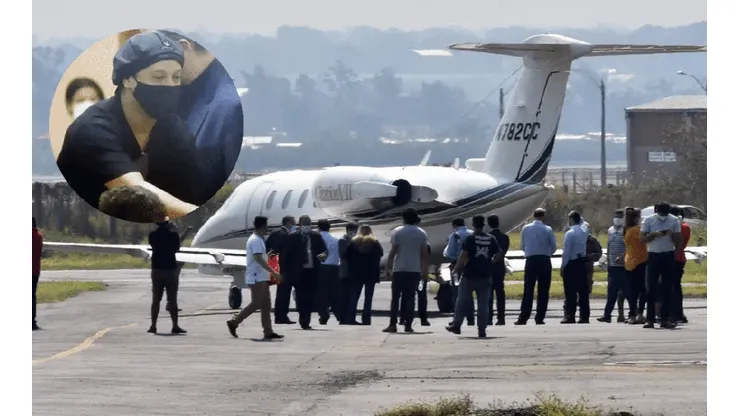 El Charter que trasladó a Ronaldinho de Asunción a Río de Janeiro