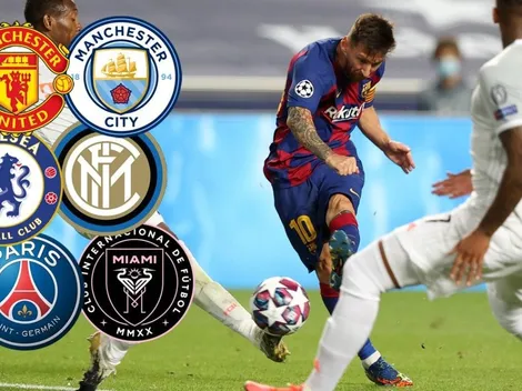 ¿Quién se lo lleva? Los 6 equipos que seducen a Lionel Messi