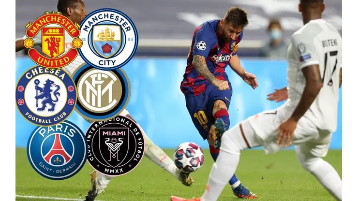 Lionel Messi y sus varios pretendientes