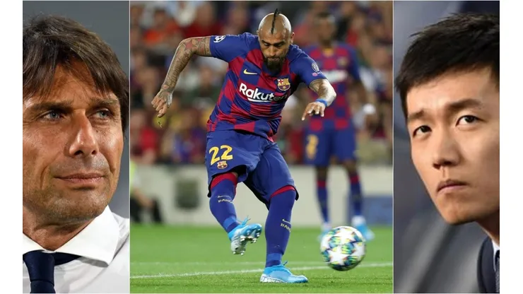 Antonio Conte discutirá hoy su continuidad con el dueño de Inter y el nombre de Arturo Vidal estará presente en la conversación