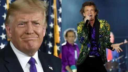 Tras usar "You Can’t Always Get What You Want" en 2016, el presidente recibió una amenaza por parte del equipo legal de la banda.