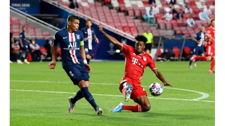 Thiago Silva fue el capitán de PSG en la final de la Champions League
