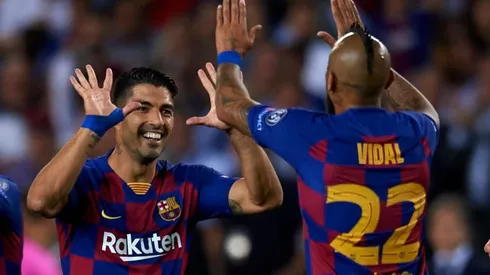Suárez postula al mejor gol de la Champions gracias a asistencia de Vidal