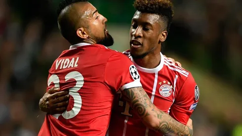 La linda relación entre Kingsley Coman y Arturo Vidal