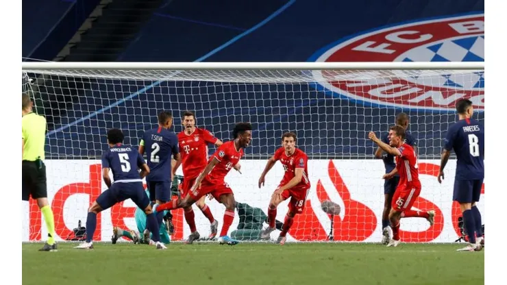 Coman marcó el único gol en la final de la Champions