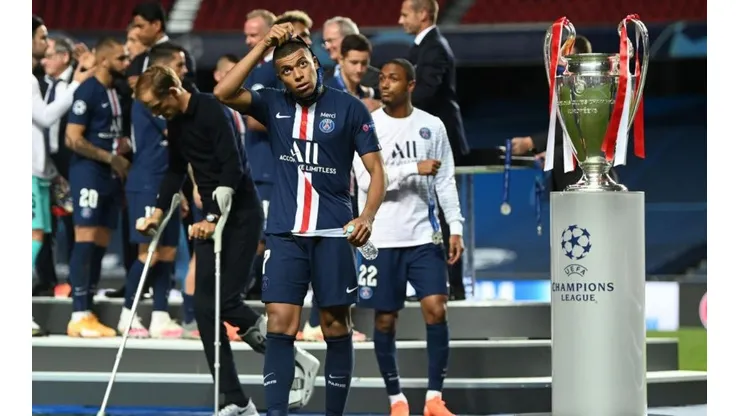 Mbappé lamentó la derrota sufrida en la final de la Champions League
