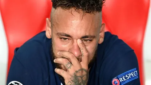 Neymar no pudo levantar la copa en la Champions, pese a que en la previa se burló de sus rivales