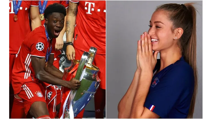 Alphonso Davis y Jordyn Huitema