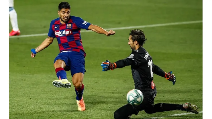 Luis Suárez es el tercer mayor goleador de la historia del Barcelona