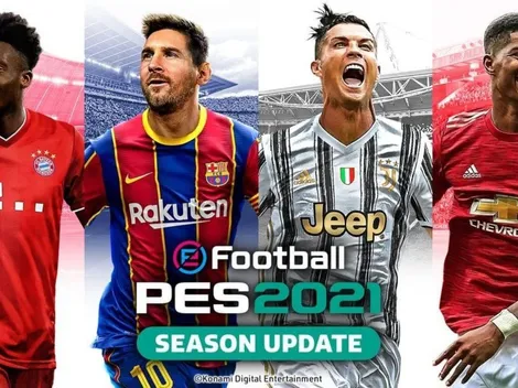 ¡Histórico! Ronaldo y Messi son la portada de PES 2021