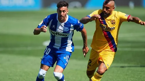 Víctor Camarasa jugó la temporada pasada cedido en Alavés