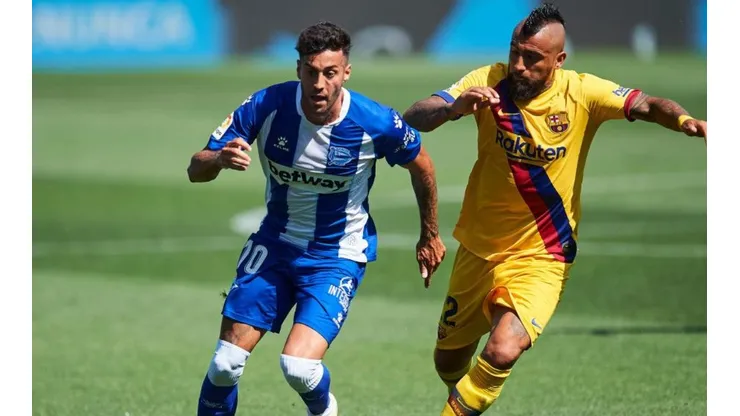 Víctor Camarasa jugó la temporada pasada cedido en Alavés