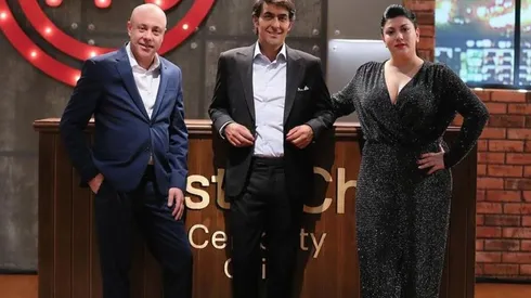 El trío de finalista de "Masterchef Celebrity".