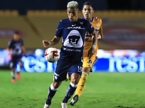 Pumas le roba un agónico empate al Tigres de Eduardo Vargas