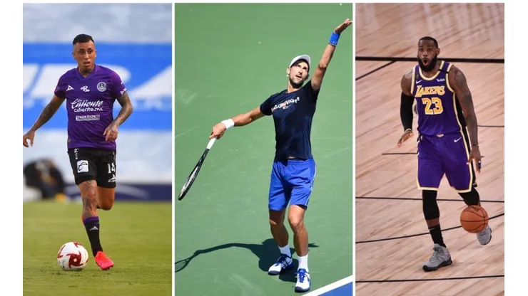 Futbol, básquetbol y tenis en la agenda deportiva.
