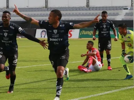 Gabriel Torres marca el gol de la victoria para Independiente del Valle
