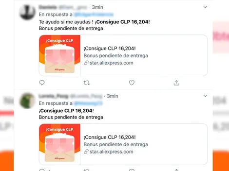 "CLP 16,204", el misterioso trending topic de Aliexpress que invadió las redes sociales