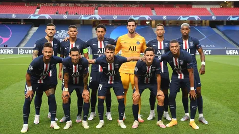 La formación del PSG para la final