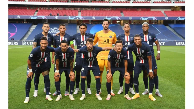 La formación del PSG para la final