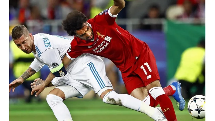 Ramos sacó de la final a Salah