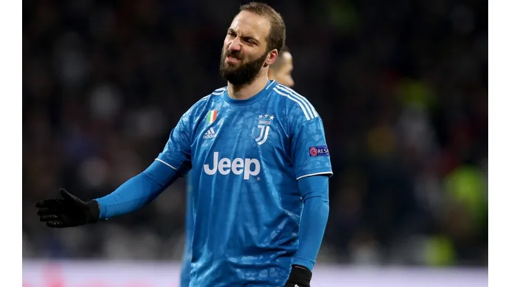 Gonzalo Higuaín en la Juventus