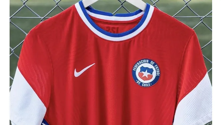 La nueva camiseta titular de Chile.
