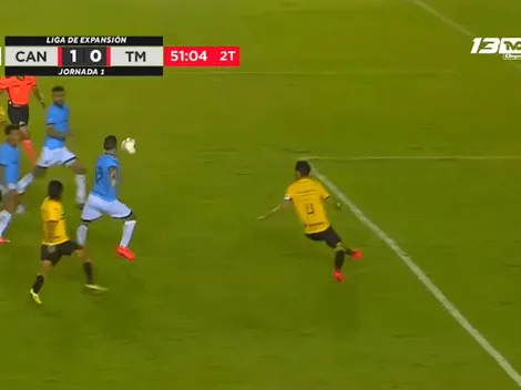 A Issac Díaz le atajan un penal en su debut con el Cancún