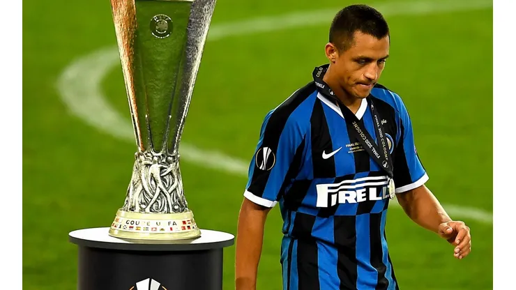 Alexis Sánchez no pudo llevarse la Europa League.
