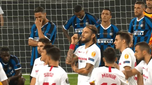 La pena de Alexis tras la derrota de Inter ante Sevilla