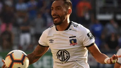 Ronald de la Fuente en Colo Colo.