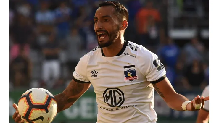 Ronald de la Fuente en Colo Colo.
