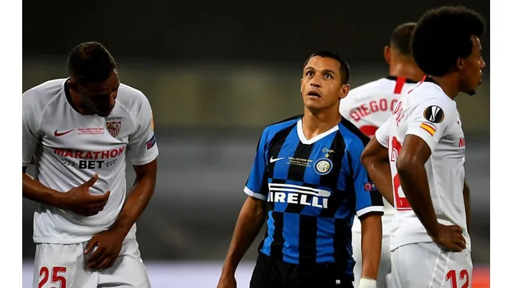 Alexis Sánchez se quedó con las ganas de ser campeón con el Inter