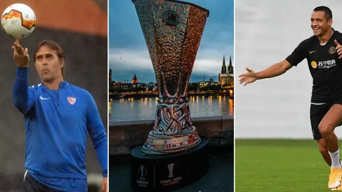 Inter de Milán y Alexis Sánchez van por la final de la UEFA Europa League ante Sevilla en Colonia, Alemania.