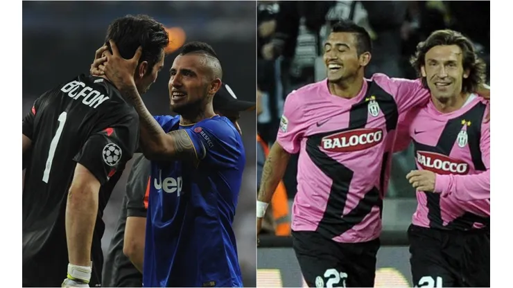 Arturo Vidal dejó un gran recuerdo en la Juventus, donde fue compañero de Gianluigi Buffon y Andrea Pirlo