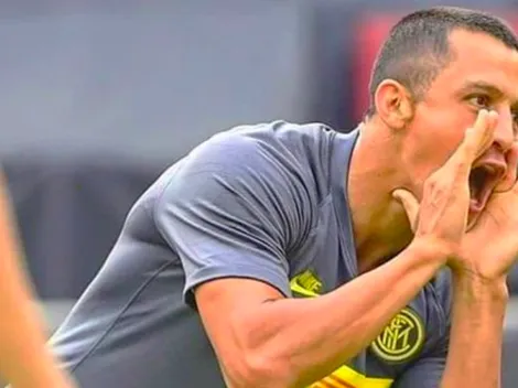 "¡Vamos!": El grito de Alexis al Inter en la previa de la final