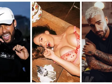 Maluma reacciona ante supuesta "burla" de Neymar Jr.