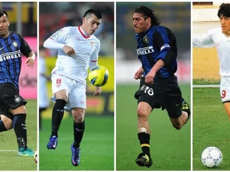 Medel y Zamorano entre los cracks que jugaron en Inter y Sevilla