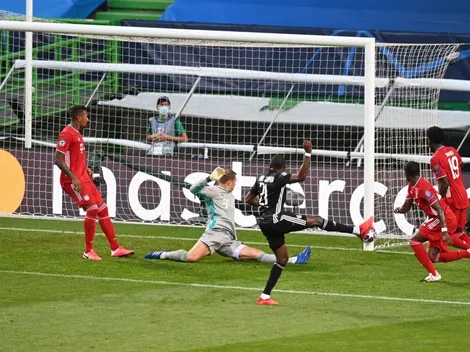 ¡Palo! Olympique de Lyon pudo cambiar la historia ante Bayern