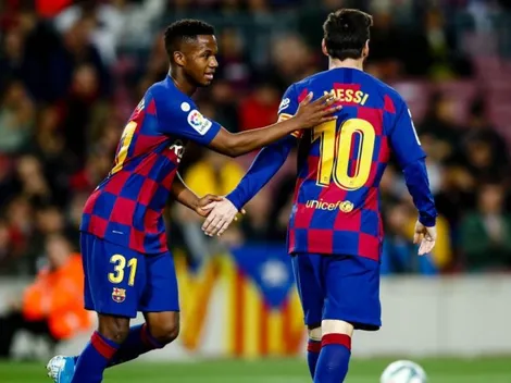Ansu Fati cambia de representante y deja al hermano de Messi