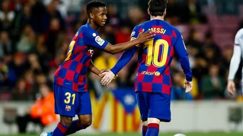 Ansu Fati cambia al hermano de Messi por un nuevo representante