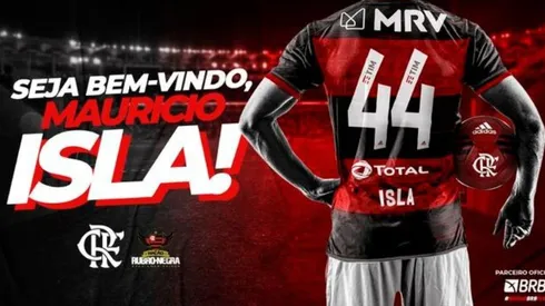 Mauricio Isla ya es nuevo refuerzo del Flamengo