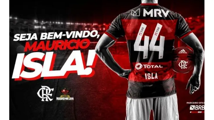 Mauricio Isla ya es nuevo refuerzo del Flamengo