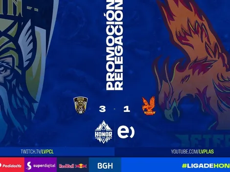 Odín derrota a Eternals y se queda en la Liga de Honor Entel