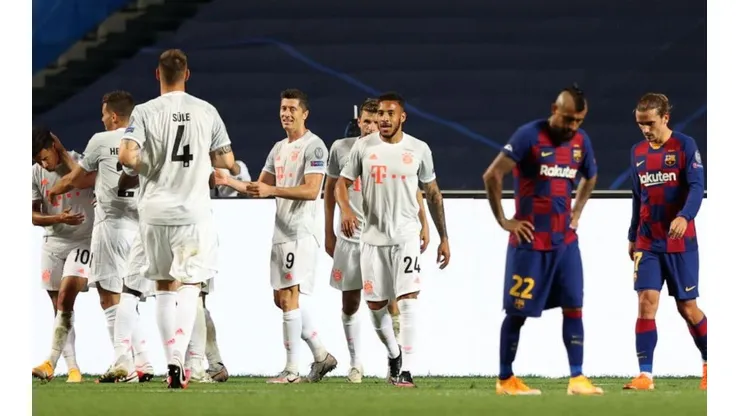 Bayern Múnich sigue celebrando la goleada ante Barcelona por la Champions