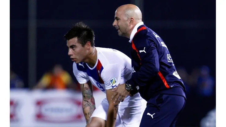 Vargas está cerca de volver a ser dirigido por Sampaoli