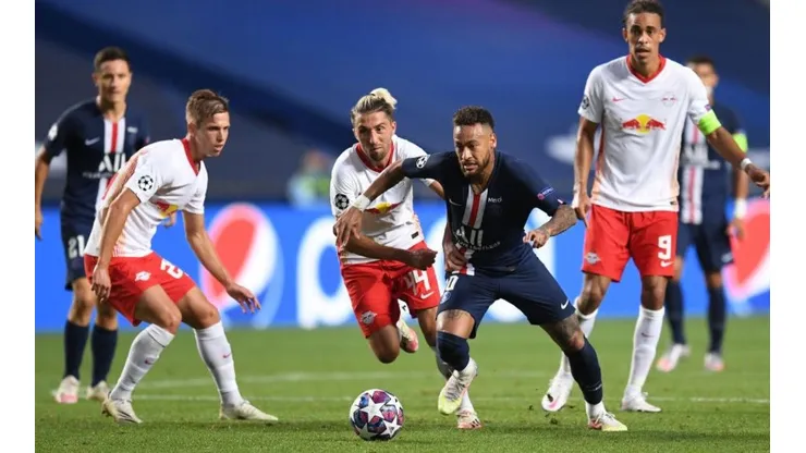 Neymar publicó imágenes que tienen furiosos a los hinchas del RB Leipzig