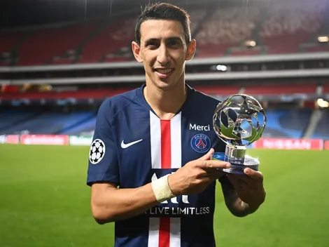 Di María MVP: "Llegué al PSG para hacer historia"